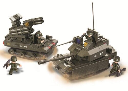 Bộ lắp ghép Xe Tăng Quân Sự Sluban M38-B0289, đồ chơi lắp ráp Xe Tăng Phòng Không, bộ xếp hình Sluban M38B0289. Mô hình quân sự chân thực, kèm 3 minifigure lính, phù hợp bé trai 8 tuổi, giá tốt.