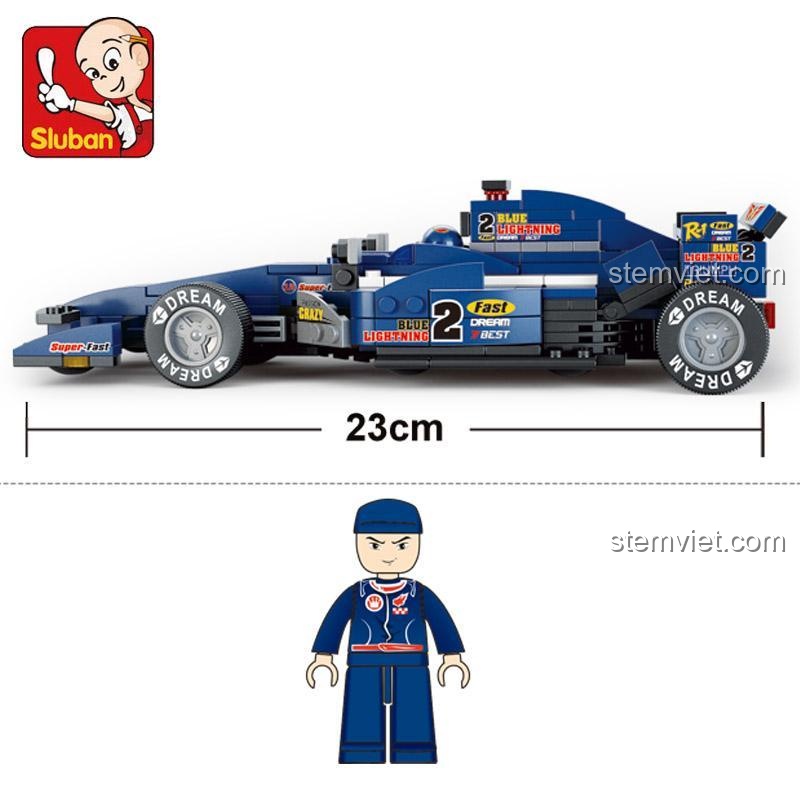Xe đua F1 Sluban M38-B0353 Tốc độ Kinh Hoàng Con trai 6+ tuổi