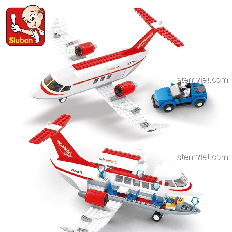 Máy bay Concept C-Concept Plane Sluban M38-B0365