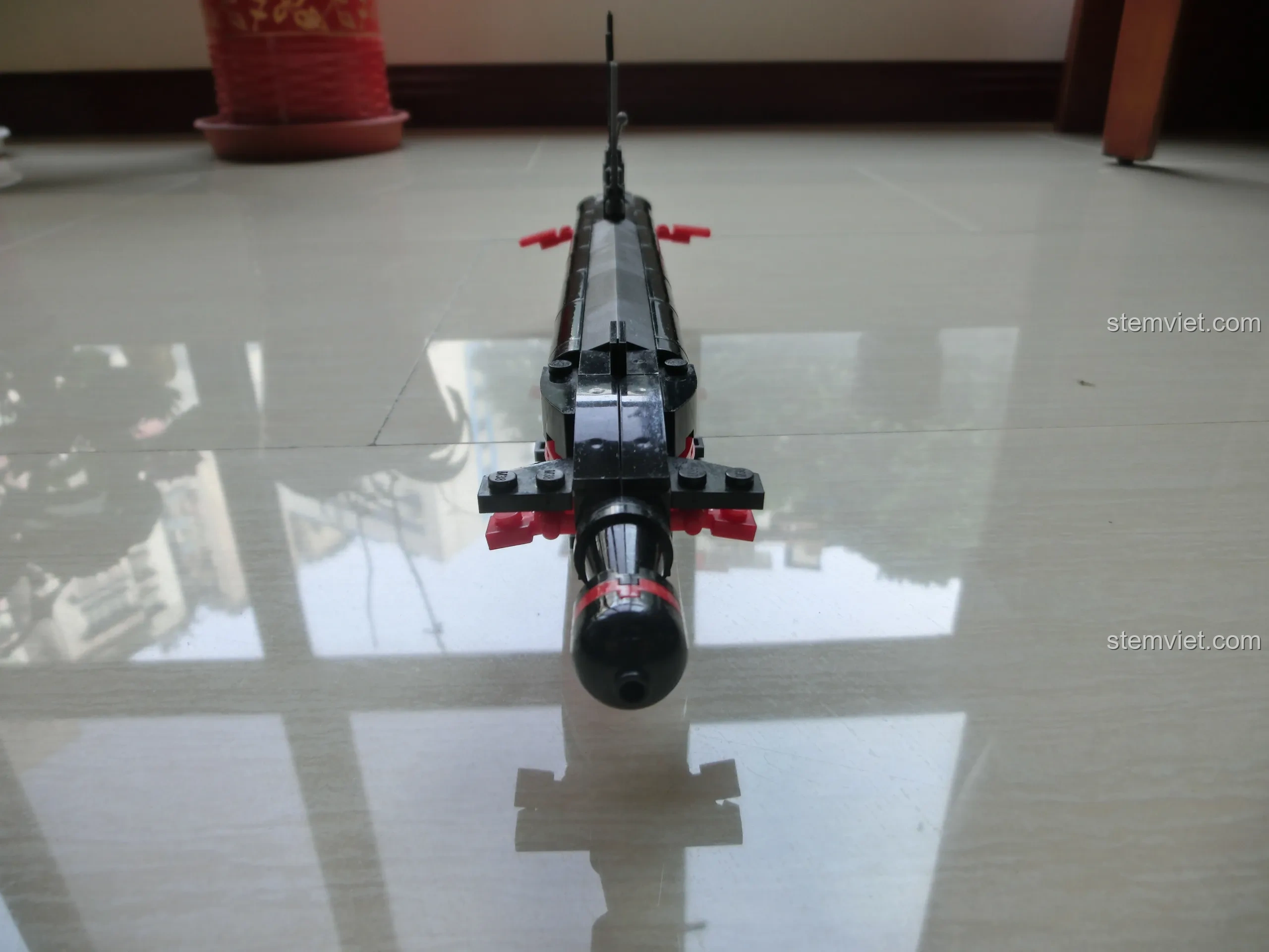 Sluban M38 B0391 Mô hình tàu ngầm đã hoàn thành, đồ chơi mô hình chất lượng cao cho bé trai 6 tuổi.