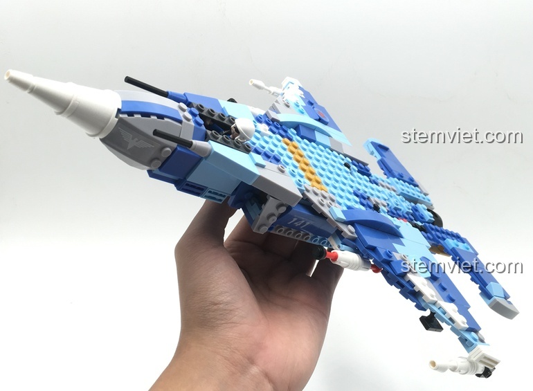 Mô hình máy bay chiến đấu F5 Tự do Vệ sĩ từ đồ chơi Sluban M38-B0666.