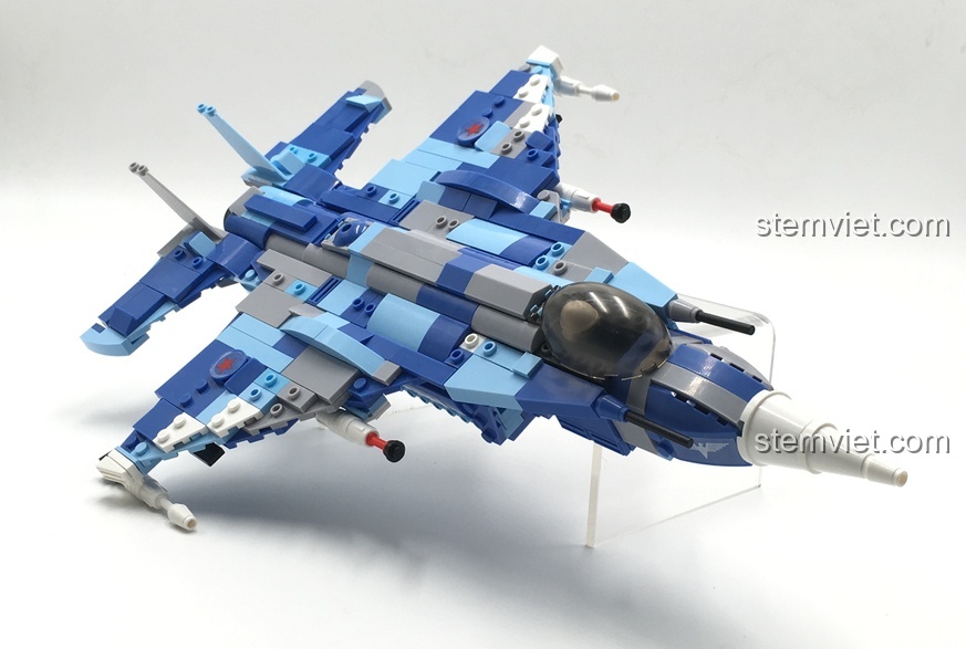 Mô hình trực thăng tấn công M128 Không Kích từ đồ chơi Sluban M38-B0666.