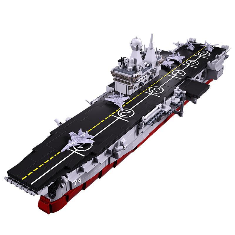 Bộ lắp ráp Tàu Tấn Công Đổ Bộ Type 075 Sluban M38-B0699, mô hình tàu chiến chi tiết cao dành cho con trai 14 tuổi, giá tốt.