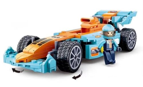 Bộ lắp ghép Sluban M38-B0763 xe đua Aurora F1 tỉ lệ 1:24