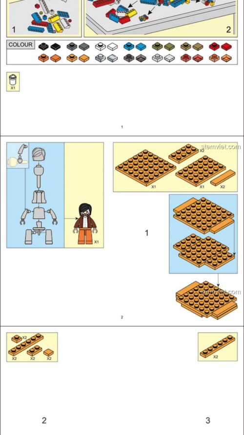 Xe địa hình ORV Sluban M38-B0815 sách lắp ghép Sluban M38 B0815 Xe địa hình