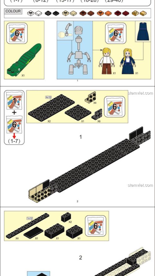 Sách hướng dẫn Sluban 835 Con tàu định mệnh Titanic, Hướng dẫn lắp ráp Sluban M38-B0835 Tàu Titanic, Hướng dẫn lắp ghép Sluban M38 B0835 Tàu khách RMS Titanic, Hướng dẫn lắp ráp Sluban M38 B0835 Con tàu Titanic huyền thoại