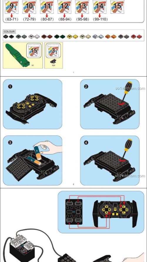 Xe tăng T-14 Armata Sluban M38-B0850 hướng dẫn lắp ráp Sluban M38B0850 Cỗ máy chiến tranh T-14 Armata