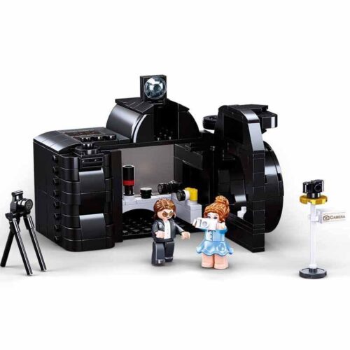 Bộ lắp ghép Sluban M38-B0882 Cửa hàng máy ảnh độc đáo, mô hình máy ảnh 293 chi tiết cho bé gái 6 tuổi, giá tốt.