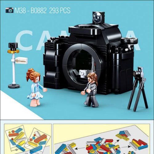 Cửa hàng máy ảnh Sluban M38-B0882 sách Sluban 0882 Cửa hàng chụp ảnh