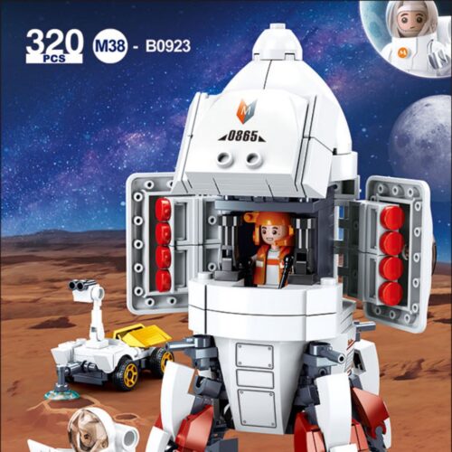 Tàu Đổ Bộ Sao Thổ Sluban M38-B0923 sách lắp ghép Sluban B0923 Tàu thám hiểm Sao Thổ