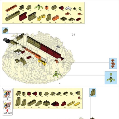 Tiên Các Thánh Trúc: Ngũ Tiên Quán Sluban M38-B0939 hướng dẫn lắp ráp Sluban M38-B0939 Tiên Các Thánh Trúc: Ngũ Quán