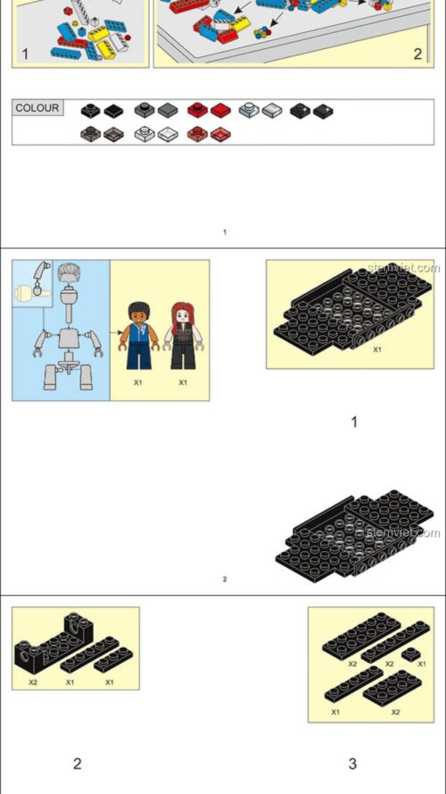 Siêu xe Ferrari Laferrari Sluban M38-B0955 hướng dẫn lắp ghép Sluban B0955 Siêu xe Ferrari Laferrari