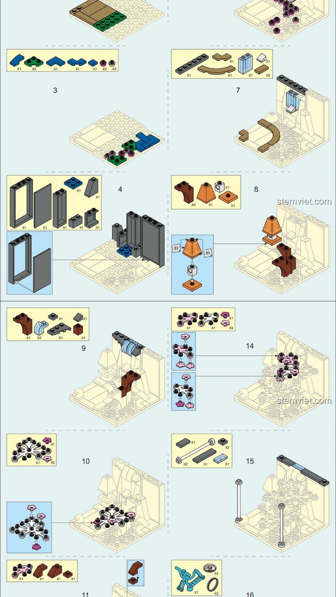 Thế Giới Thu Nhỏ Sluban M38-B0989 sách Sluban M38-B0989 Thế Giới Thu Nhỏ Tự Tay Lắp Ráp