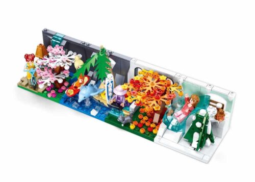 Bộ lắp ghép Sluban M38-B0989 Thế Giới Thu Nhỏ Tự Tay Lắp Ráp 442 mảnh ghép, phù hợp bé gái 6 tuổi, giá tốt.