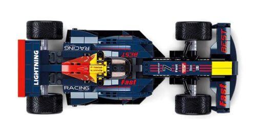 bộ đồ chơi Xe Đua F1 Sluban M38-B1023 điều khiển từ xa nhìn từ trên cao, thể hiện thiết kế tốc độ đỉnh cao, phù hợp bé trai 8 tuổi, giá tốt