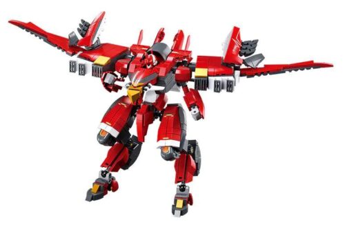 Cơ Động Đô Thị Alpha: Bão Tố - Liệt Diễm Chiến Ưng Sluban M38-B1139 dạng robot