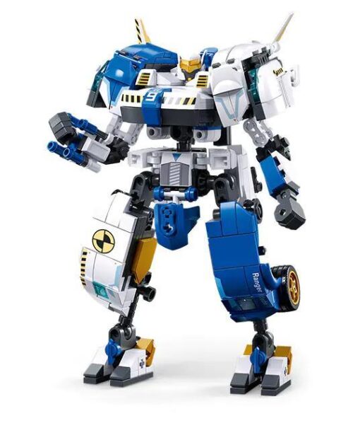 Robot Biến Hình Xe Cứu Hộ Alpha Sluban M38-B1150