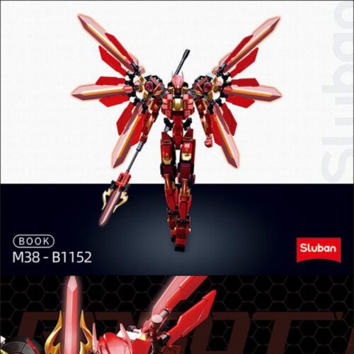 Robot Cơ Giáp Quang Kích Athena Sluban M38-B1152 hướng dẫn Sluban M38-B1152 Robot Chiến Đấu Mạnh Mẽ