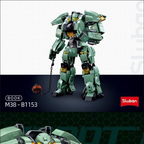 Robot Diệt Tận Thế: Du Kích Sĩ Sluban M38-B1153 sách hướng dẫn Sluban B1153 Robot Chiến Đấu