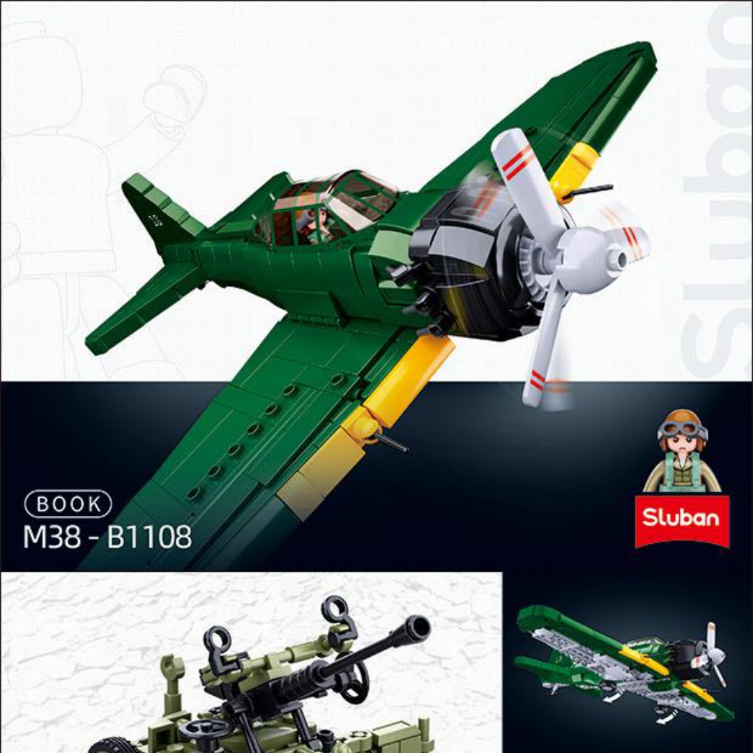 Sách hướng dẫn Sluban M38B1108 Máy bay Zero của Nhật, Hướng dẫn Sluban 1108 Tiêm kích hạm A6M Zero, Sách hướng dẫn Sluban M38 B1108 Máy bay Zero của Nhật, Hướng dẫn lắp ghép Sluban M38-B1108 Máy bay chiến đấu Nhật Bản Thế II PDF gốc chất lượng cao