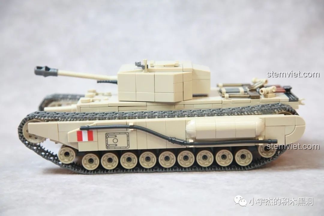 So sánh kích thước xe tăng Churchill MK.I và Cromwell
