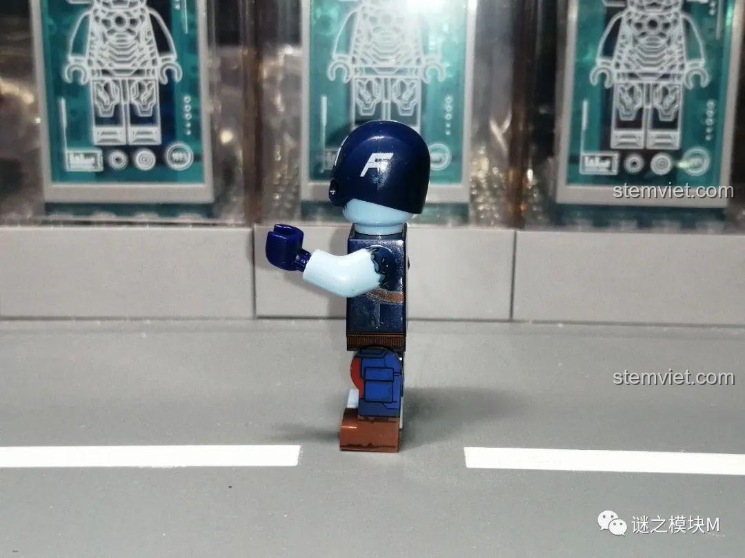 So sánh chi tiết minifigure Zombie Iron Man của WM với các hãng khác.