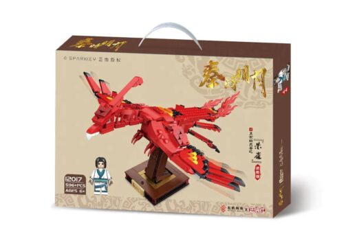 Bộ lắp ghép Chu Tước Sparkey 12017, đồ chơi mô hình Linh Thú Huyền Thoại cho bé trai 6 tuổi, giá tốt