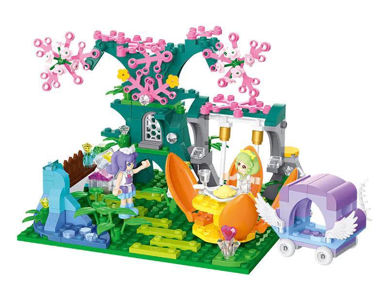 Bộ lắp ghép Tiên Nữ Hoa STAR DIAMOND 80623, đồ chơi lắp ráp khu vườn cổ tích cho bé gái 6 tuổi, giá tốt.