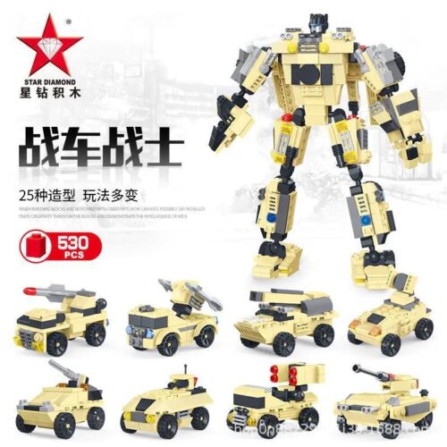 bộ lắp ghép Robot Chiến Binh đồ chơi mô hình Robot Biến Hình cho bé trai 6 tuổi, giá tốt