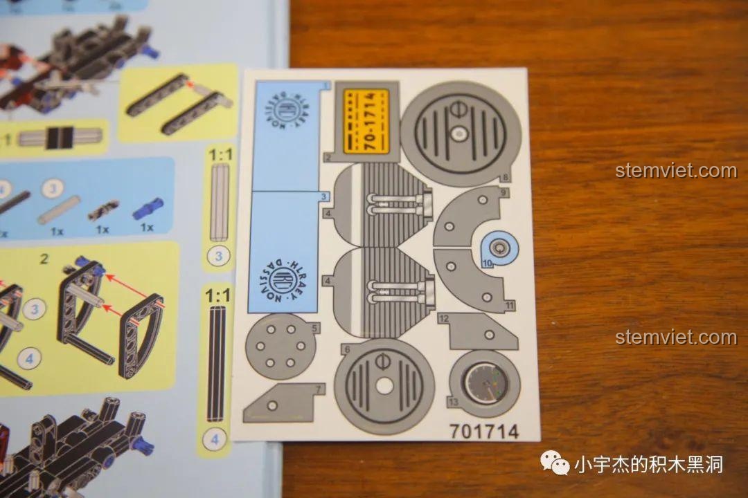 Tấm sticker chất lượng cao với các chi tiết logo Harley-Davidson cho bộ lắp ráp SEMBO 701714.