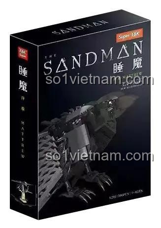 Hộp bộ lắp ghép Super 18K K201 Quạ trong The Sandman, chất lượng cao, giá rẻ cho bé trai 8 tuổi