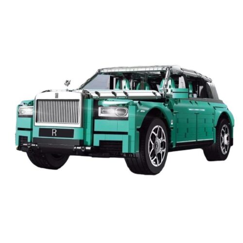 Bộ lắp ghép Rolls-Royce Cullinan Super 18K K93 màu xanh lá, mô hình xe hơi sang trọng 3161 chi tiết cho con trai 8 tuổi, giá tốt.