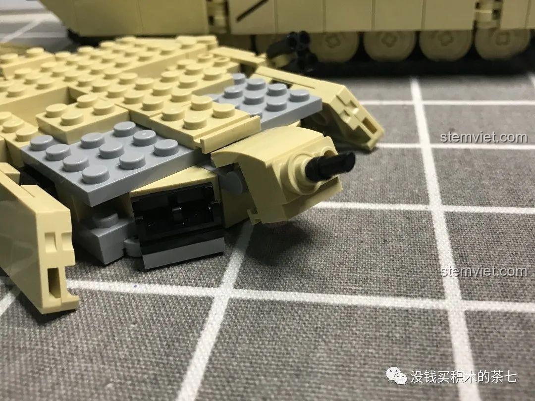 Sửa chữa bánh xích trên bộ lắp ráp Xe Tăng M1A2 Abrams SY 0100, quá trình điều chỉnh