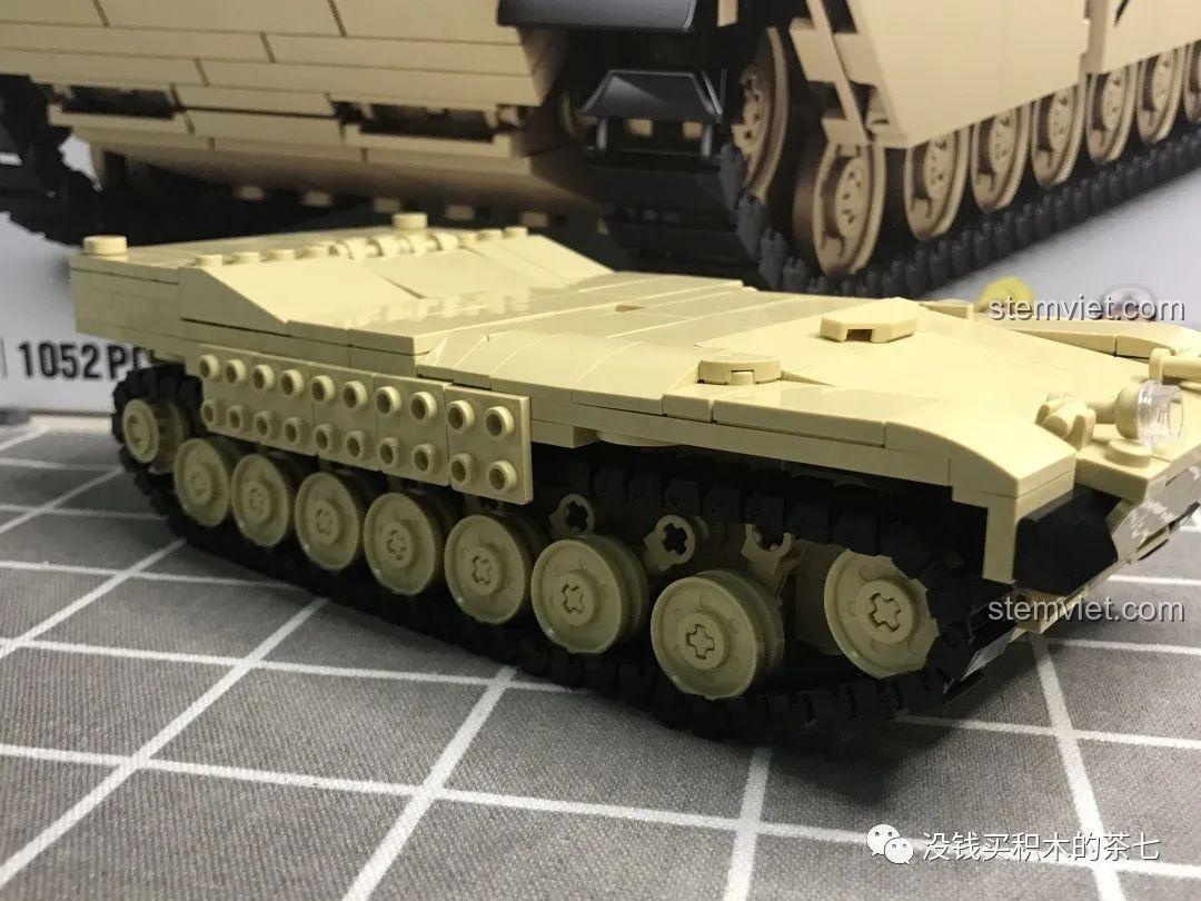 Giáp trước hoàn thành của bộ lắp ráp Xe Tăng Quân Sự M1A2 Abrams SY 0100, tăng cường phòng thủ