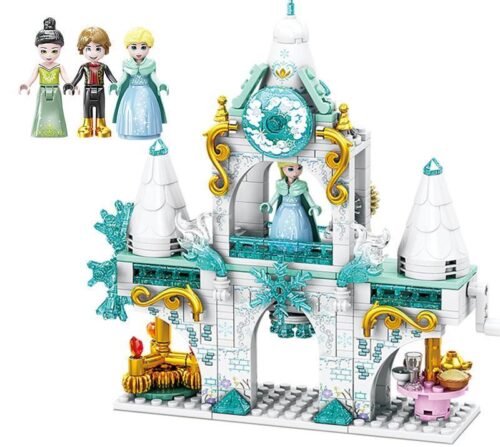 Bộ lắp ghép Lâu đài Phép Thuật Xoay Vòng SY 1575, đồ chơi lắp ráp Lâu đài Băng Giá cho bé gái 6 tuổi, chất lượng cao, giá tốt.