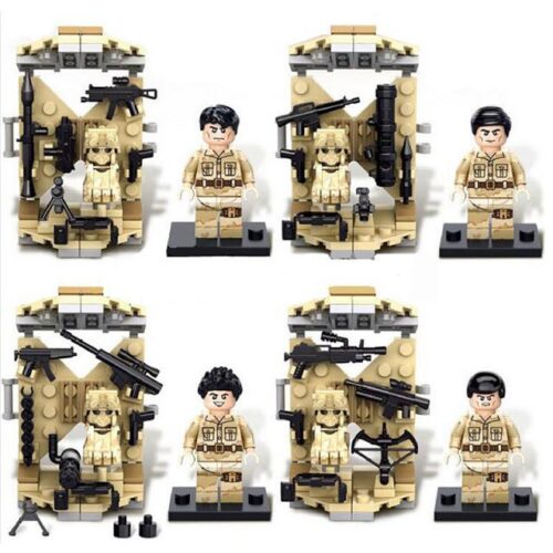 Bộ đồ chơi lắp ráp SY740A Biệt Đội Lính Đặc Nhiệm Falcon Commandos 4 minifigure lính đặc nhiệm SY giá rẻ cho bé trai 6 tuổi