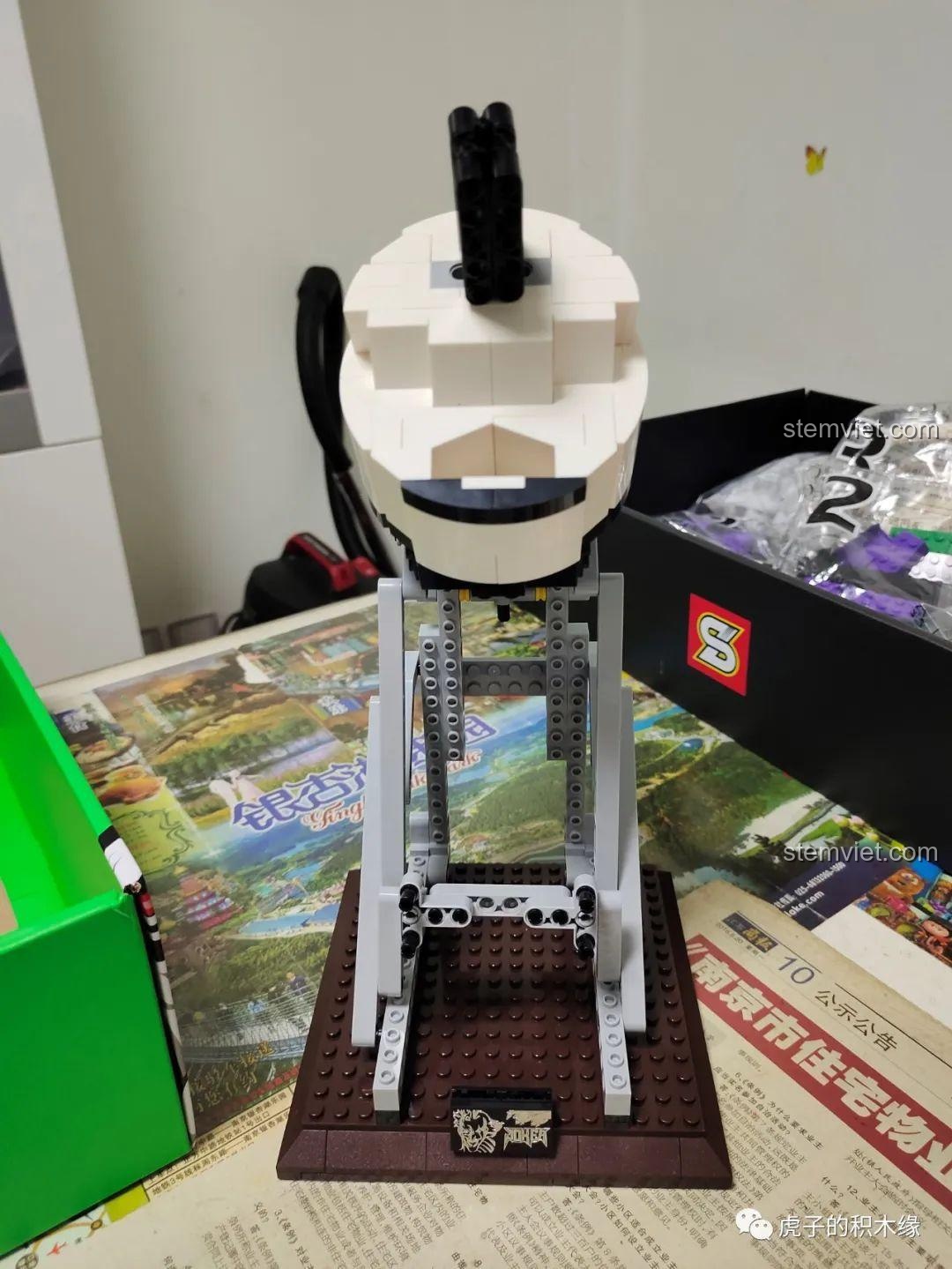 Các túi phân loại chi tiết đồ chơi lắp ráp Joker SY7599, bộ lắp ghép Joker điều khiển từ xa, chất lượng cao.