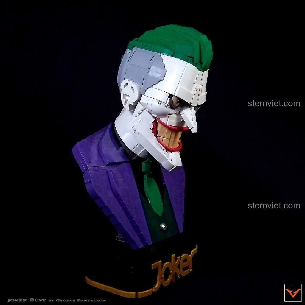 Bộ lắp ghép Joker SY7599 với đầu xoay, đồ chơi lắp ráp Joker cho bé trai 6 tuổi, giá tiết kiệm.