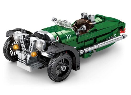 Bộ đồ chơi Xe Ba Bánh Morgan SY 8151, đồ chơi lắp ráp SY 8151 Xe Ba Bánh Morgan Cổ Điển 487 mảnh, có động cơ kéo lùi, phù hợp bé trai 6 tuổi, giá tốt