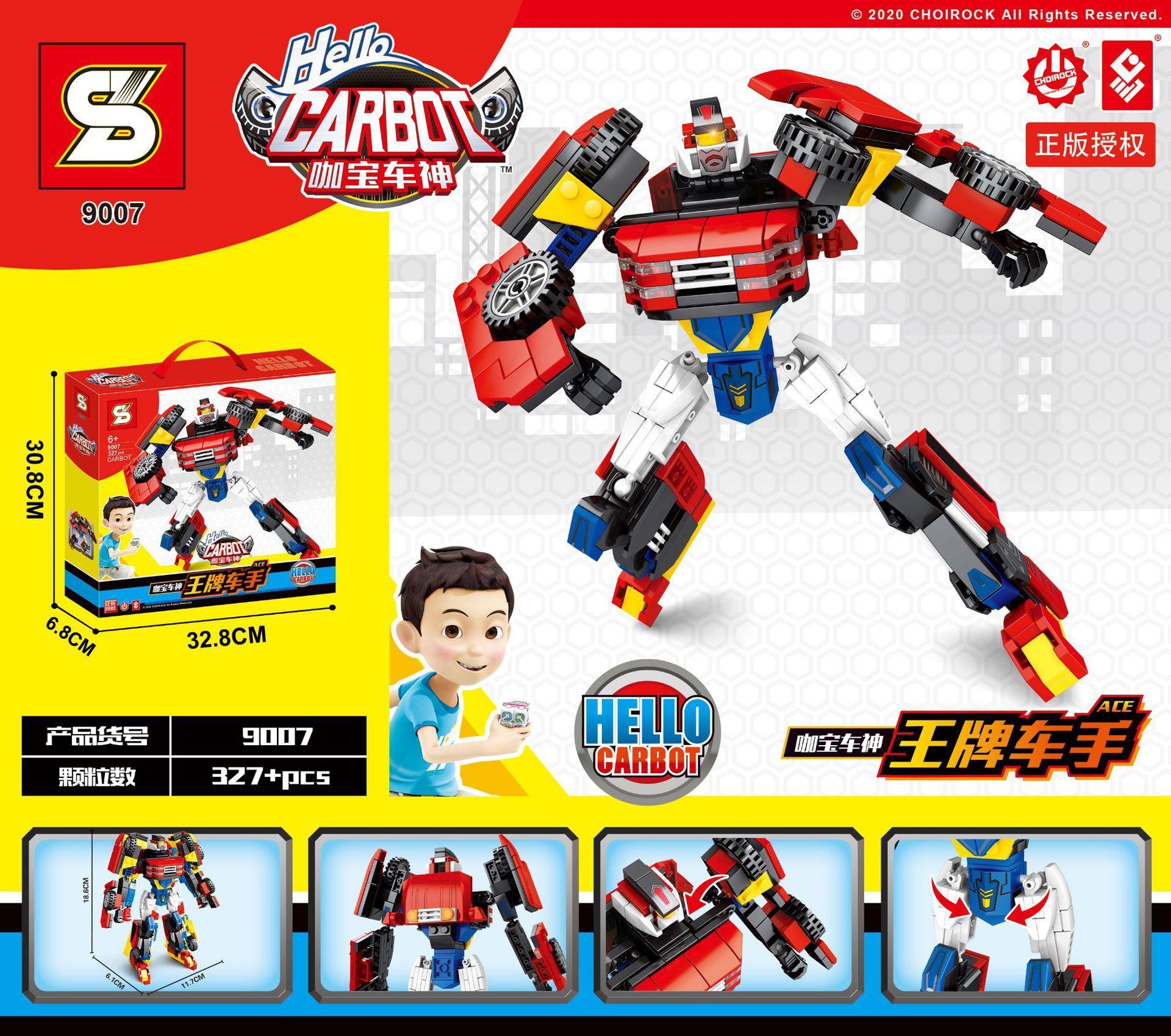 bộ lắp ráp Robot biến hình Ace SY chất lượng cao, đồ chơi mô hình Người máy Ace cho con trai 6 tuổi giá tốt