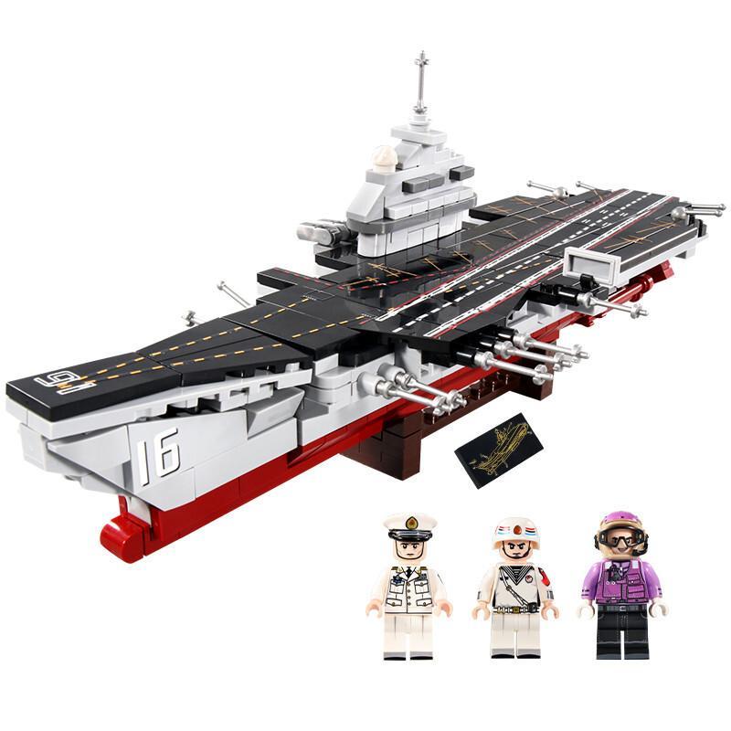 Bộ đồ chơi Tàu Sân Bay Liêu Ninh SY Block 1563 với 402 mảnh ghép, mô hình tàu chiến độc đáo cho bé trai 6 tuổi, giá tốt.