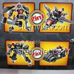Bộ xếp hình SY SY1275 Megatron và Barricade, lựa chọn thay thế tiết kiệm cho LEGO® cho bé trai.