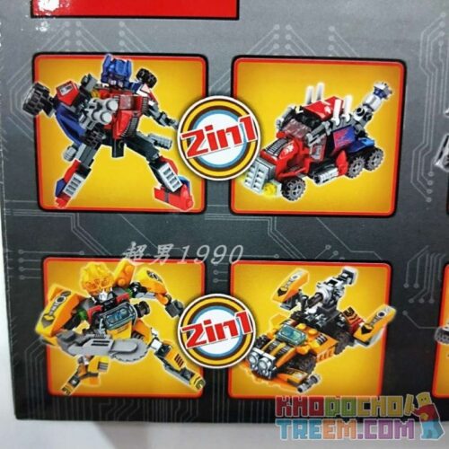 Cận cảnh bộ lắp ráp SY SY1275C Robot biến hình Optimus Prime và Bumblebee, đồ chơi mô hình SY giá rẻ.