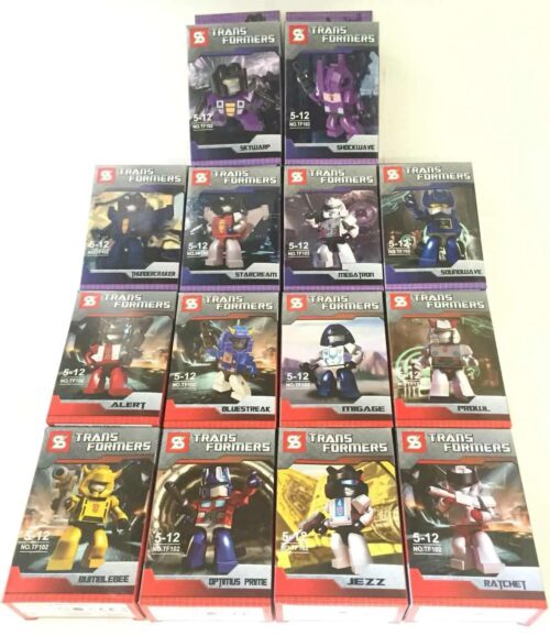 Bộ đồ chơi lắp ráp Sheng Yuan TF102 16 Minifigures Người máy biến hình Transformers giá tốt cho bé trai 5 tuổi