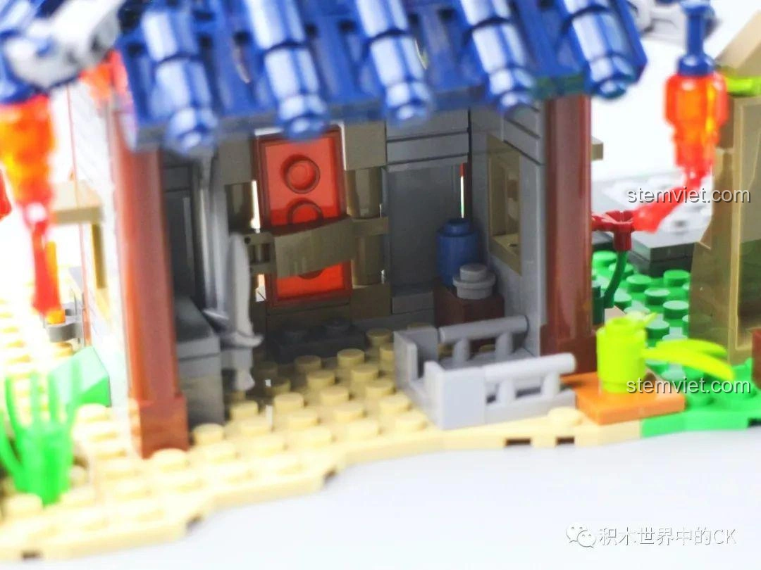 Tôn Ngộ Không và Quy Lão Tiên Sinh đứng trên sàn đấu của bộ SY1404 Võ Đài Đại Chiến Rồng Thần, sẵn sàng cho trận chiến.