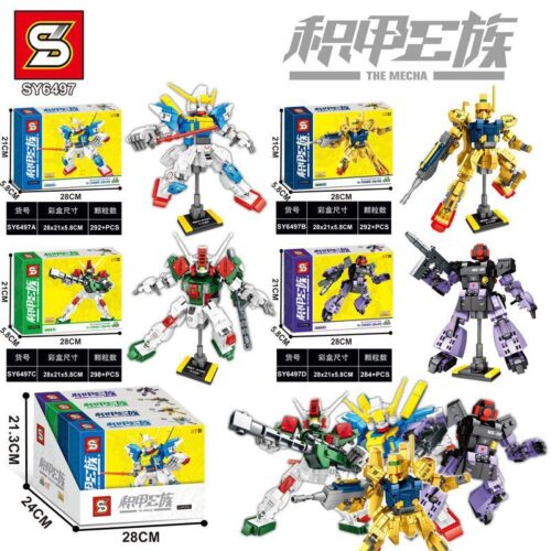 SY6497 Mecha bộ lắp ghép 292 mảnh
