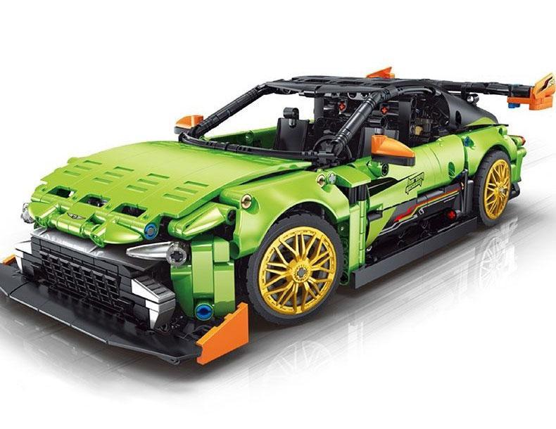 Mô hình xe đua Taigaole T2041 Siêu Xe Đua Thần Mặt Trời Xanh Lá 1381 mảnh ghép, đồ chơi mô hình cho bé trai 8 tuổi, chất lượng cao, giá tốt.