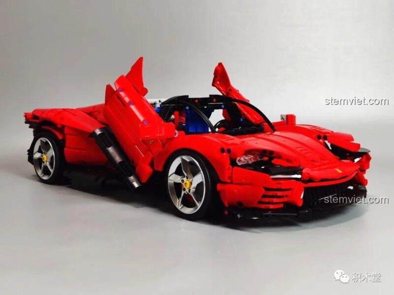 Các linh kiện RC để nâng cấp mô hình Ferrari Daytona SP3 T5032, bộ lắp ráp Ferrari Daytona SP3, đồ chơi mô hình Taigaole, cho bé trai 8 tuổi.