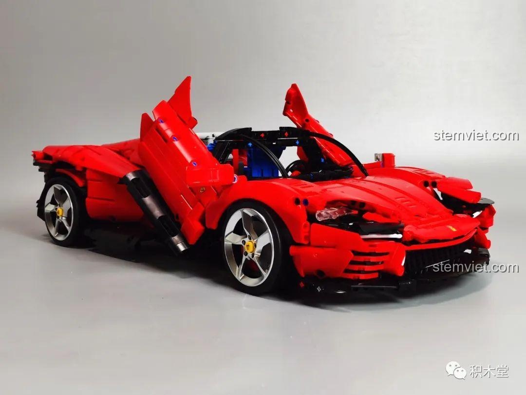 Các linh kiện RC để nâng cấp mô hình Ferrari Daytona SP3 T5032, bộ lắp ráp Ferrari Daytona SP3, đồ chơi mô hình Taigaole, cho bé trai 8 tuổi.