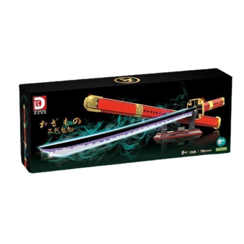 Hộp bộ lắp ghép Kiếm Sandai Kitetsu TEC Creators 1508, đồ chơi mô hình kiếm Nhật cho bé trai 8 tuổi, giá tốt.